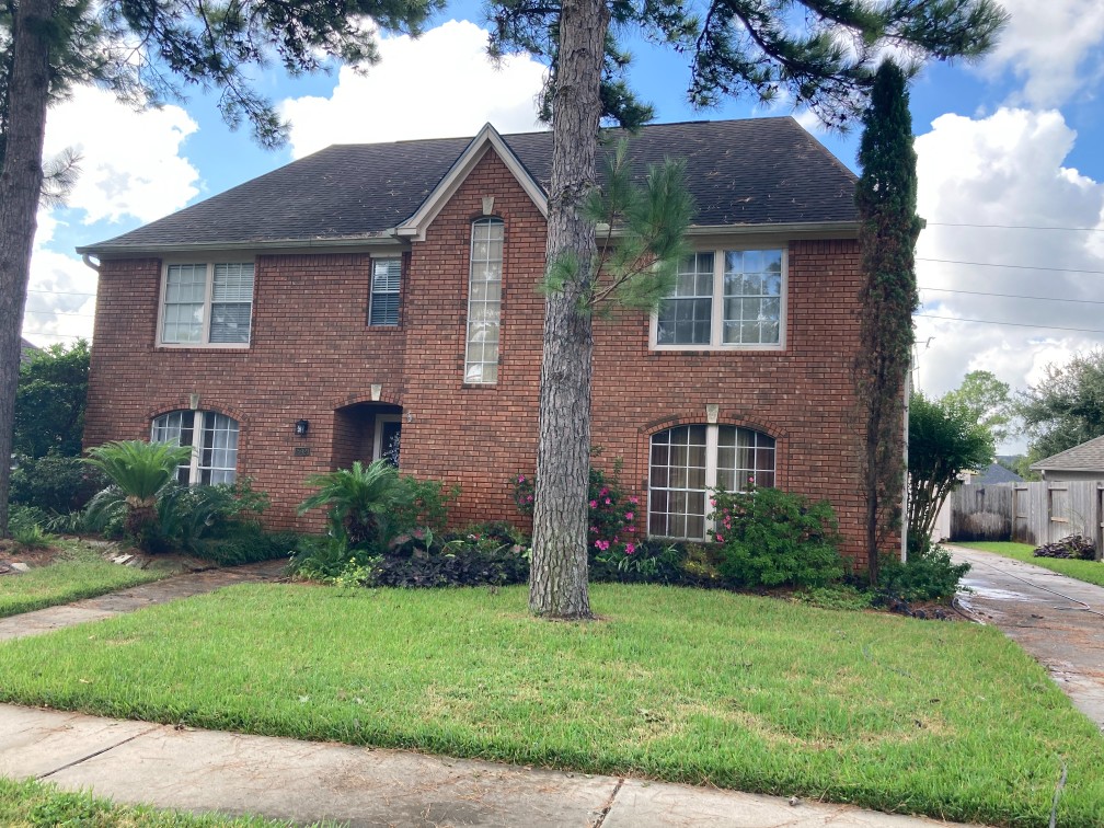 Houston house driveway