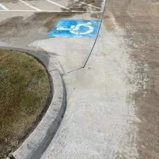 Parking Lot Cleaning Katy 1